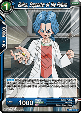 Bulma, Supporter of the Future - Union Force - Common - BT2-045