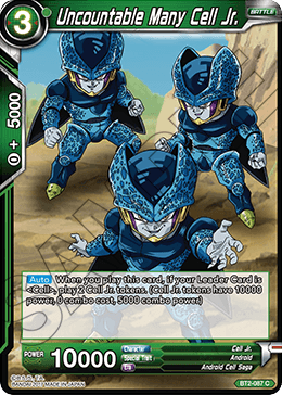 Uncountable Many Cell Jr. - Union Force - Common - BT2-087