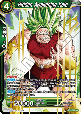 Hidden Awakening Kale - Union Force - Super Rare - BT2-095