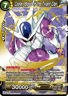 Cooler, Blood of the Tyrant Clan - Union Force - Super Rare - BT2-110