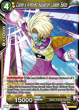 Cooler's Armored Squadron Leader Salza - Union Force - Uncommon - BT2-115
