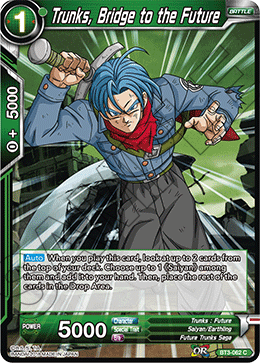 Trunks, Bridge to the Future (2018) - Cross Worlds - Common - BT3-062