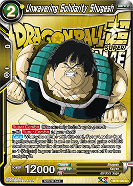 Unwavering Solidarity Shugesh (Metallic Foil) (Event Pack 2018) - Promotion Cards - Promo - BT3-100