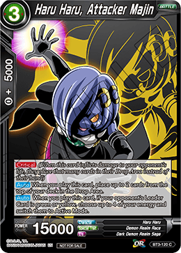 Haru Haru, Attacker Majin (Event Pack 3 - 2019) - Promotion Cards - Promo - BT3-120_PR
