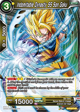 Indomitable Dynasty SS Son Goku - Colossal Warfare - Uncommon - BT4-077