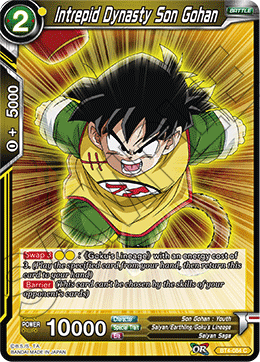 Intrepid Dynasty Son Gohan - Colossal Warfare - Common - BT4-084