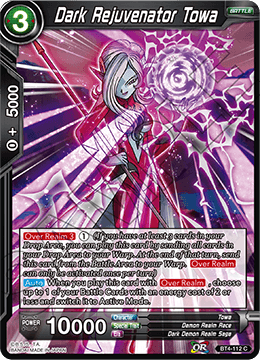 Dark Rejuvenator Towa - Colossal Warfare - Common - BT4-112