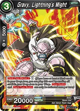 Gravy, Lightning's Might - Colossal Warfare - Uncommon - BT4-113