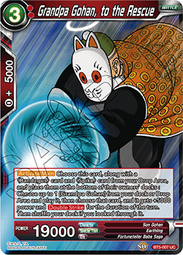 Grandpa Gohan, to the Rescue - Miraculous Revival - Uncommon - BT5-007