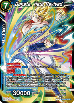 Gogeta, Hero Revived - Miraculous Revival - Super Rare - BT5-038