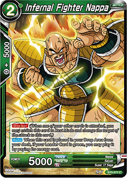 Infernal Fighter Nappa - Miraculous Revival - Common - BT5-071