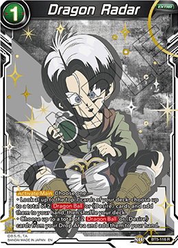 Dragon Radar (Alternate Art) - Special Anniversary Set - Rare - BT5-116