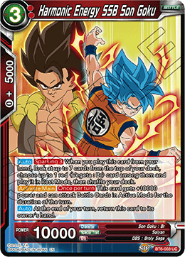 Harmonic Energy SSB Son Goku - Destroyer Kings - Uncommon - BT6-003