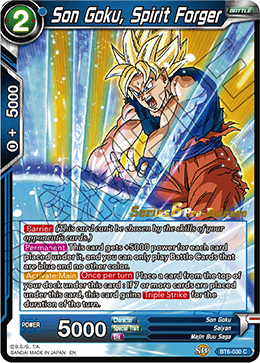 Son Goku, Spirit Forger - Destroyer Kings Pre-Release Cards - Common - BT6-030_PR