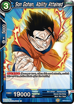 Son Gohan, Ability Attained - Destroyer Kings - Common - BT6-032