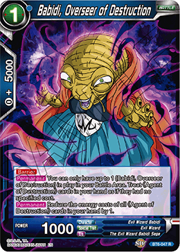 Babidi, Overseer of Destruction - Destroyer Kings - Rare - BT6-047