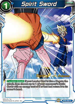 Spirit Sword - Destroyer Kings Pre-Release Cards - Common - BT6-052_PR