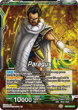 Paragus // Paragus, Father of the Demon - Destroyer Kings - Uncommon - BT6-053