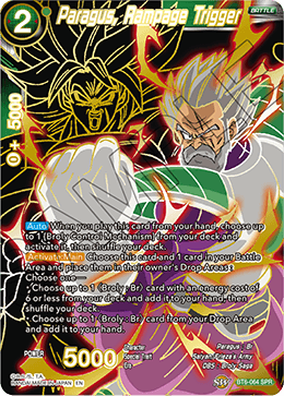 Paragus, Rampage Trigger (SPR) - Destroyer Kings - Special Rare - BT6-064_SPR