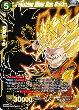 Finishing Blow Son Gohan (SPR) - Destroyer Kings - Special Rare - BT6-082_SPR