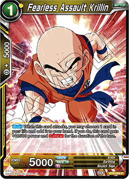 Fearless Assault Krillin (Reprint) - Battle Evolution Booster - Common - BT6-089