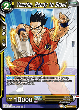 Yamcha, Ready to Brawl - Destroyer Kings - Common - BT6-091