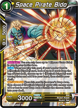 Space Pirate Bido - Destroyer Kings - Common - BT6-099