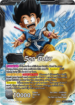 Son Goku // Bonds of Friendship Son Goku - Destroyer Kings - Uncommon - BT6-105