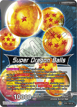 Super Dragon Balls // Super Shenron, the Almighty - Destroyer Kings - Uncommon - BT6-106