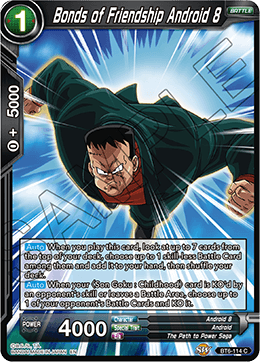 Bonds of Friendship Android 8 (Reprint) - Battle Evolution Booster - Common - BT6-114