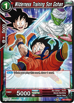 Wilderness Training Son Gohan - Assault of the Saiyans - Common - BT7-008