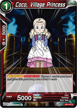 Coco, Village Princess - Assault of the Saiyans - Common - BT7-015