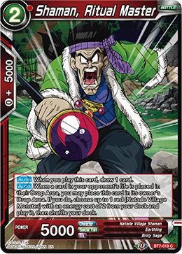 Shaman, Ritual Master - Assault of the Saiyans - Common - BT7-019