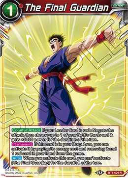 The Final Guardian - Assault of the Saiyans - Rare - BT7-024