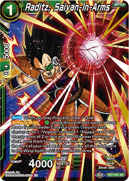 Raditz, Saiyan-In-Arms - Assault of the Saiyans - Super Rare - BT7-051