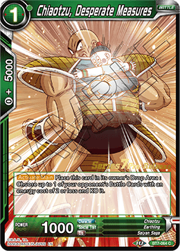 Chiaotzu, Desperate Measures - Assault of the Saiyans Pre-Release Cards - Promo - BT7-064_PR