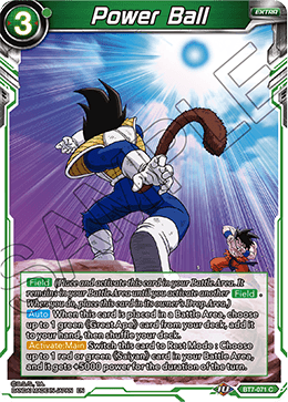 Power Ball - Assault of the Saiyans - Common - BT7-071