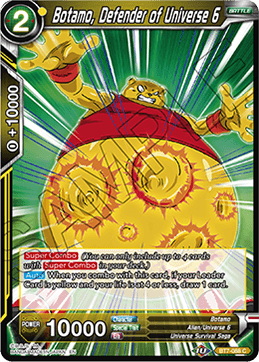 Botamo, Defender of Universe 6 - Assault of the Saiyans - Common - BT7-088