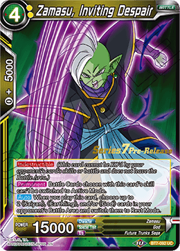 Zamasu, Inviting Despair - Assault of the Saiyans Pre-Release Cards - Promo - BT7-092_PR