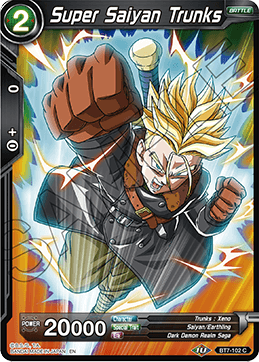 Super Saiyan Trunks - Assault of the Saiyans - Common - BT7-102