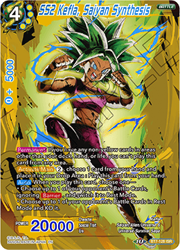 SS2 Kefla, Saiyan Synthesis - Revision Pack 2020 - Infinite Saiyan Rare - BT7-128