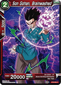 Son Gohan, Brainwashed - Malicious Machinations - Common - BT8-006