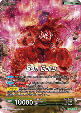 Son Goku // Kaio-Ken Son Goku, Turning the Tide - Malicious Machinations - Common - BT8-044