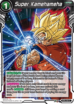 Super Kamehameha - Mythic Booster - Common - BT8-104