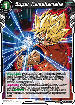 Super Kamehameha - Malicious Machinations - Common - BT8-104