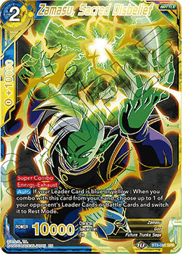 Zamasu, Sacred Disbelief (SPR) - Universal Onslaught - Special Rare - BT9-091