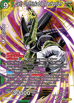 Cell, Unthinkable Perfection - Universal Onslaught - Super Rare - BT9-113