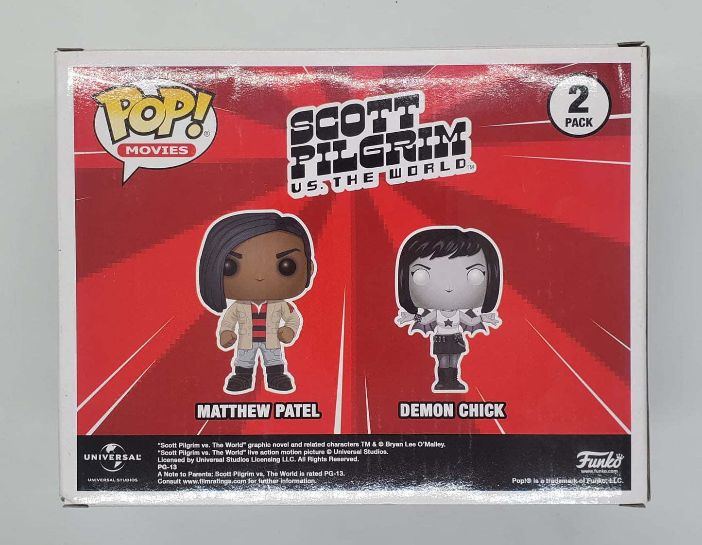 Funko Pop SDCC 2 Pack Matthew Patel & Demon Chick