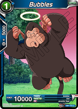 Bubbles (Dragon Brawl Draft Tournament Gold Stamped) - Promotion Cards - Common - DB1-035