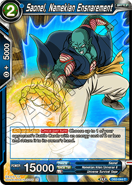 Saonel, Namekian Ensnarement - Draft Box 05 - Divine Multiverse - Common - DB2-044